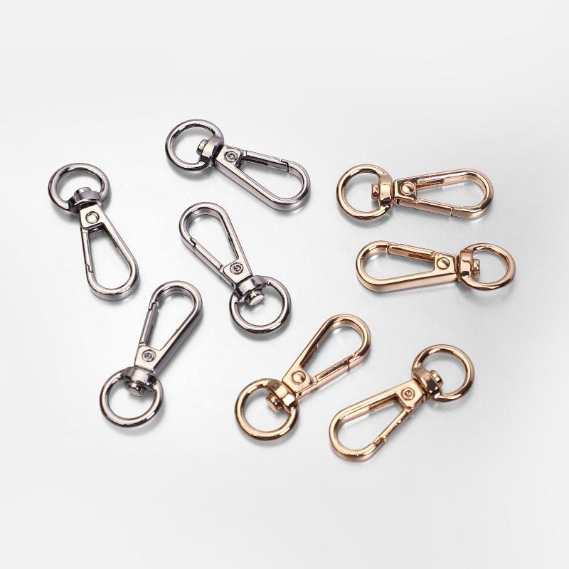 Lobster Clasp Silver - 2 piezas de cierres giratorios tipo
