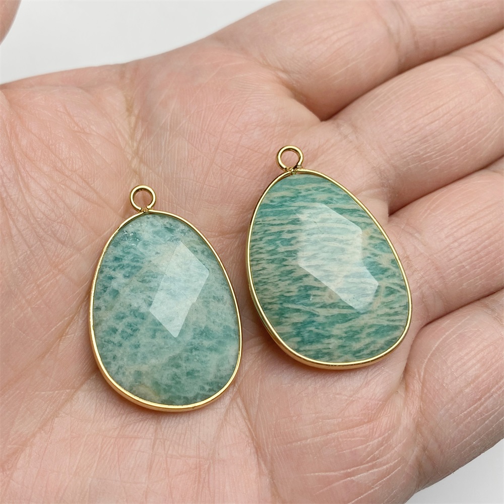 Jewelry Making Gemstones - Colgante de piedra con forma de