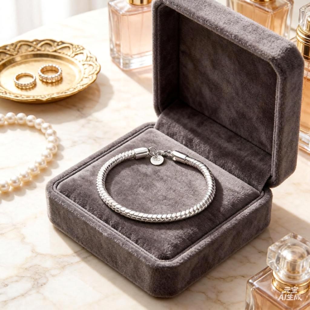 Pulsera Clásica de Plata de Le - Lobster Clasp Silver reseña y precio