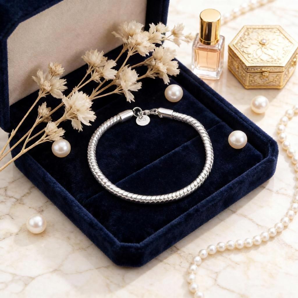 Pulsera Clásica de Plata de Le - Lobster Clasp Silver reseña y precio