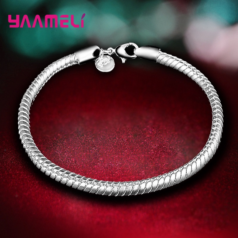 Pulsera Clásica de Plata de Le - Lobster Clasp Silver reseña y precio