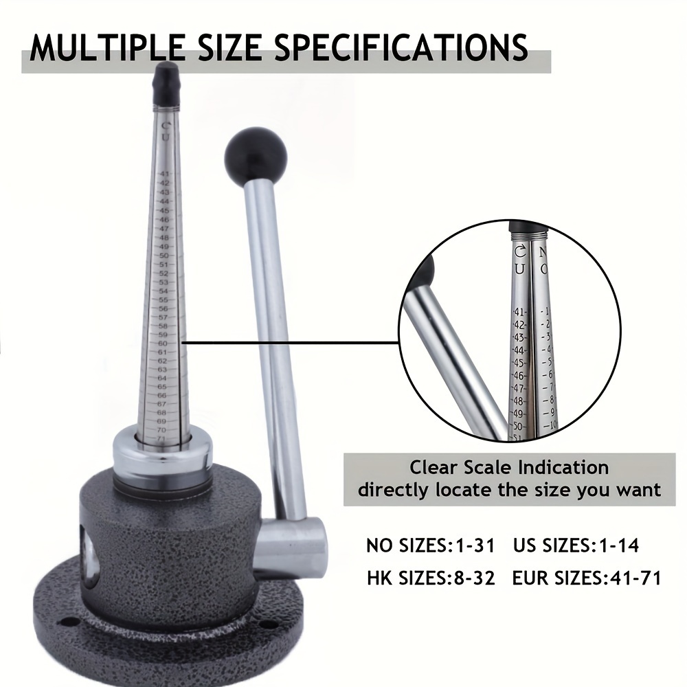 Mandril medidor de anillos con - Jewelry Making Machines reseña y precio