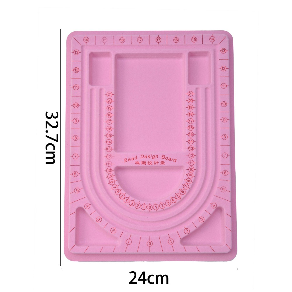 Tablero de cuentas colorido pa - Jewelry Making Board reseña y precio