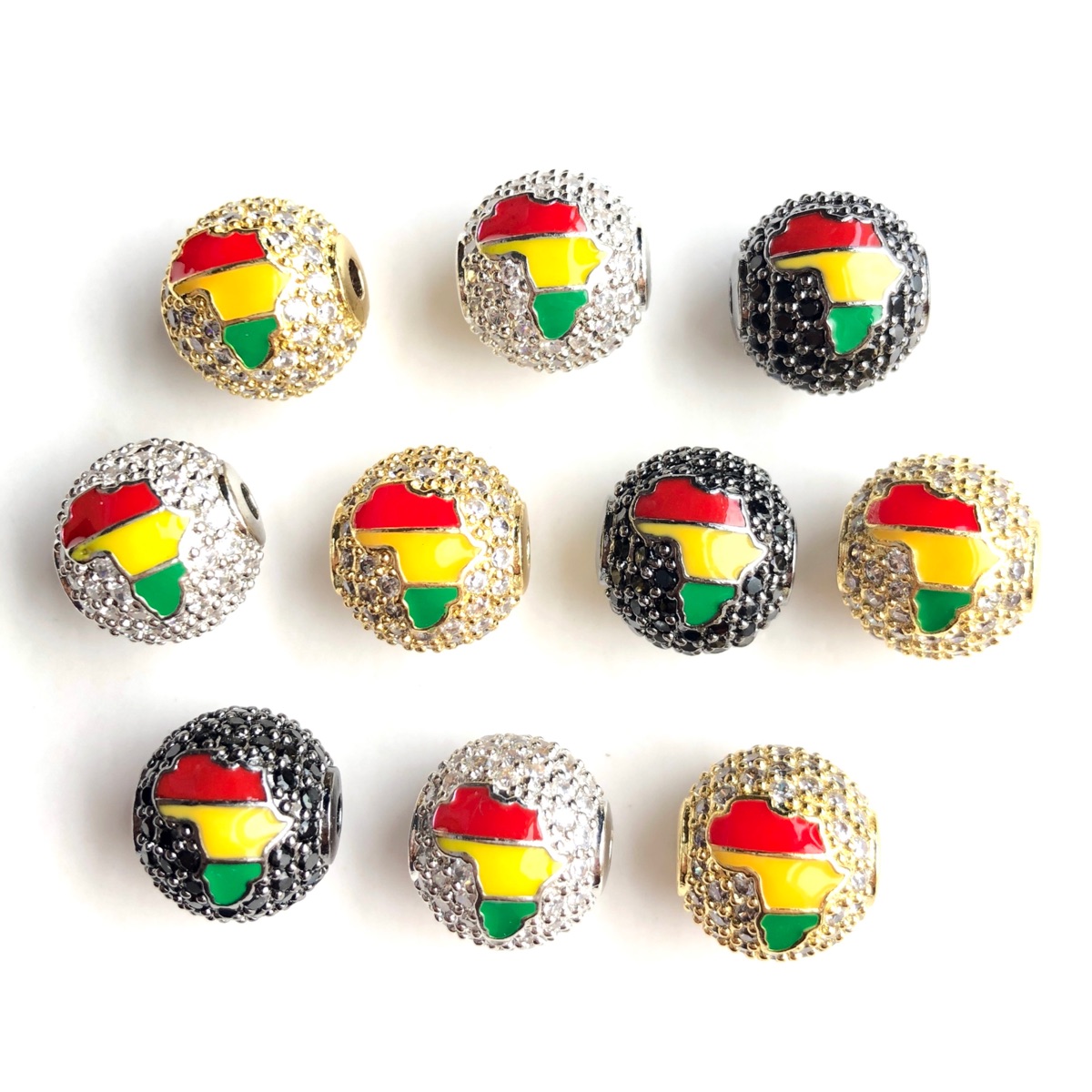 6 piezas de cuentas espaciador - Jewelry Making History reseña y precio