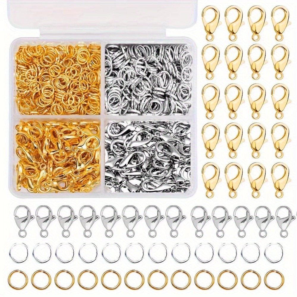 350/500 piezas: juego combinad - Lobster Clasp Silver reseña y precio