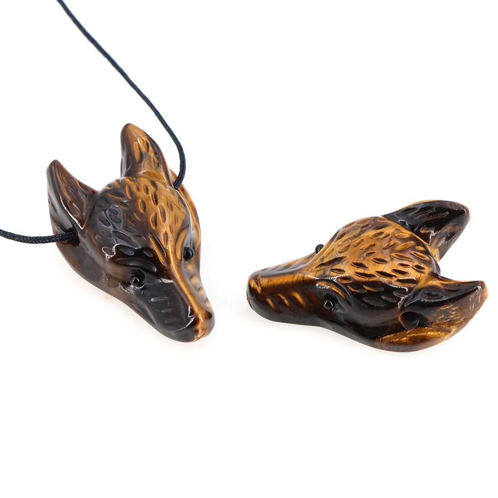 Colgante de piedra con cabeza  - Jewelry Making Gemstones reseña y precio
