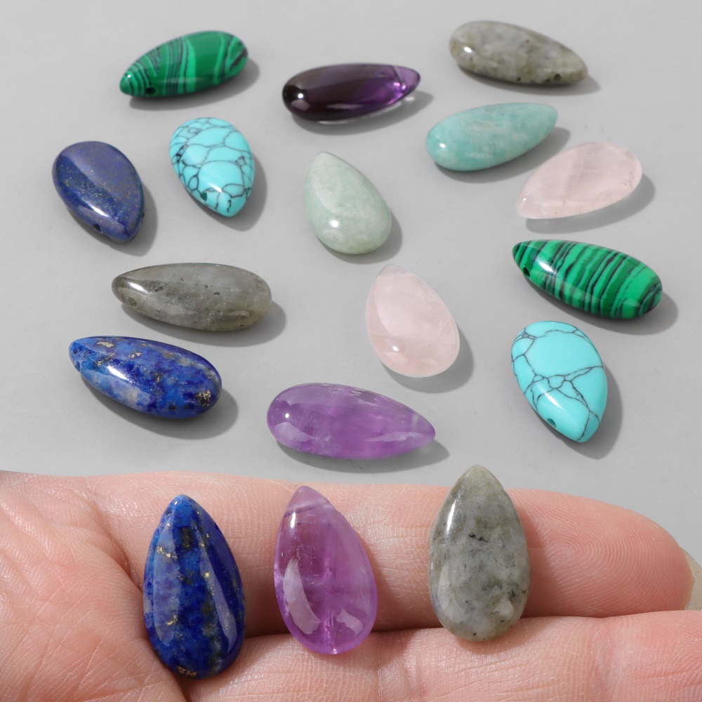 Colgante de piedra natural en  - Jewelry Making Gemstones reseña y precio