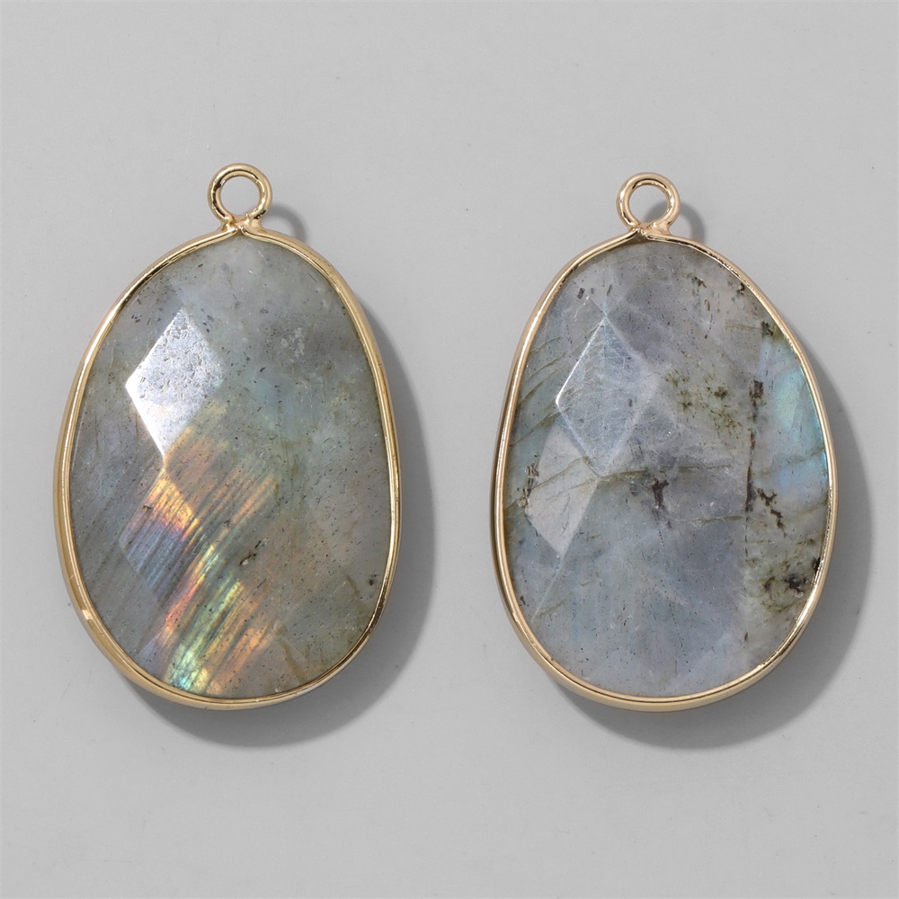Colgante de piedra con forma d - Jewelry Making Gemstones reseña y precio